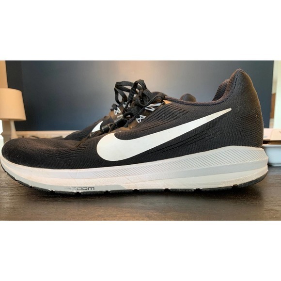 Nike Air Zoom Structure 21 in Black 904695-001 Running Track Shoes Men’s size 13 - Picture 1 of 9